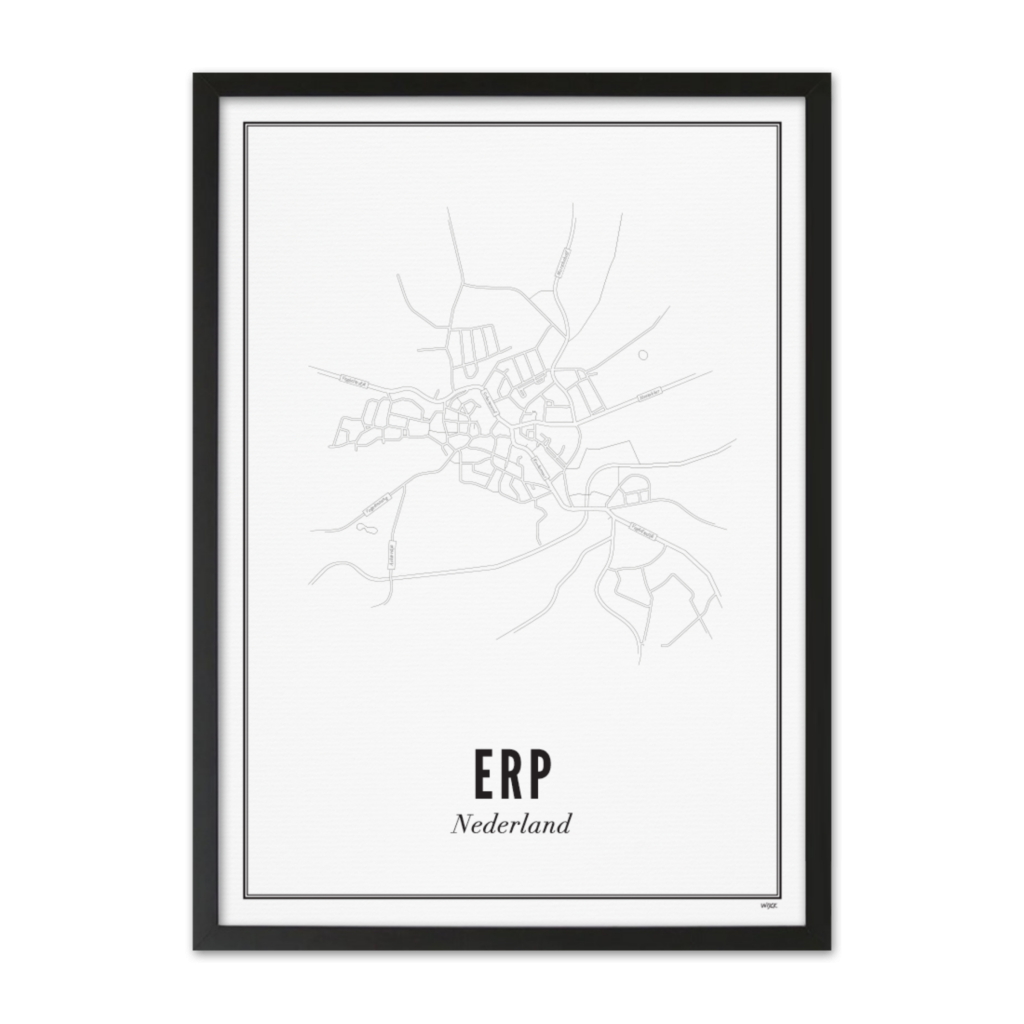 Poster van Erp - Stad | WIJCK. 