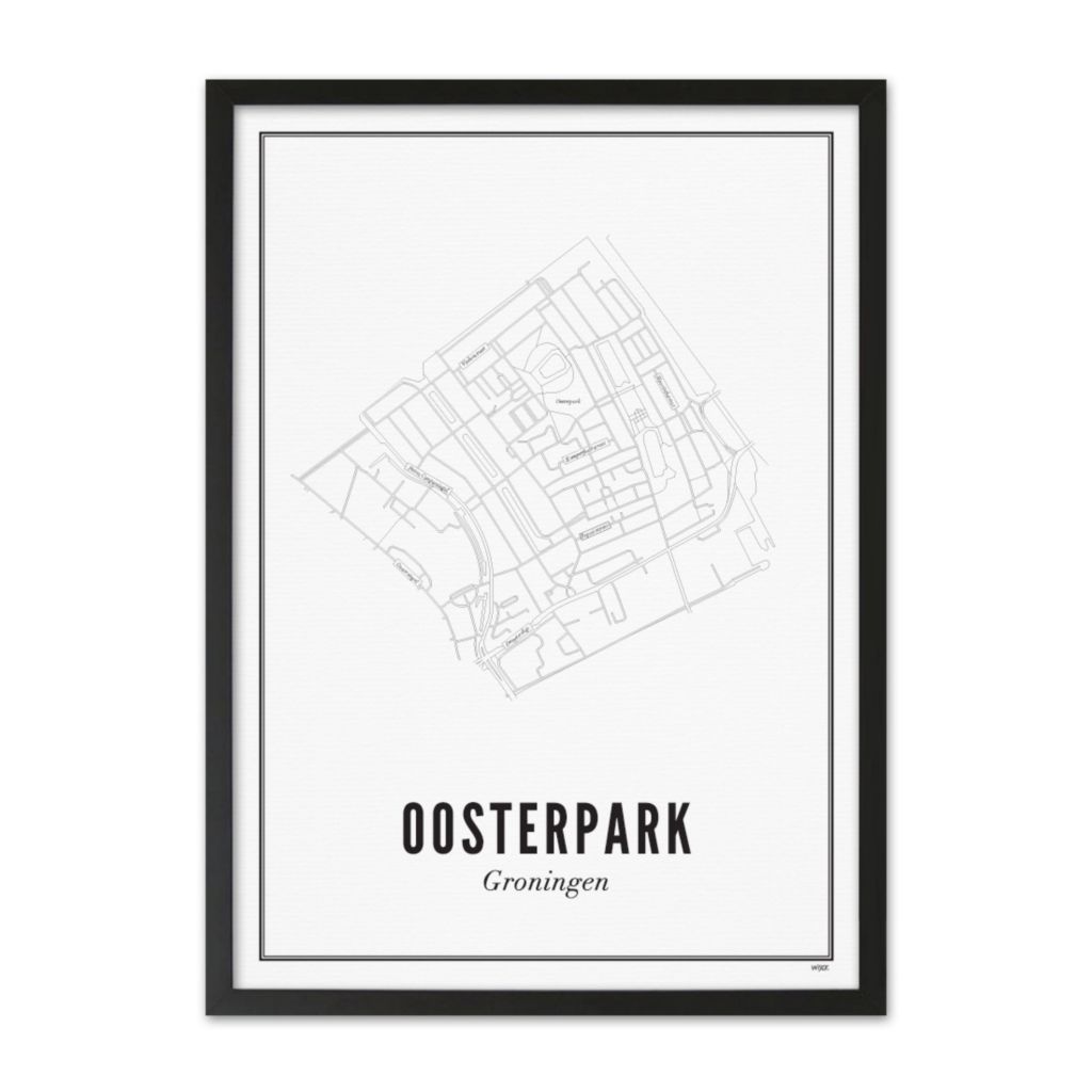 Affiches de Groningen - Oosterpark | WIJCK.