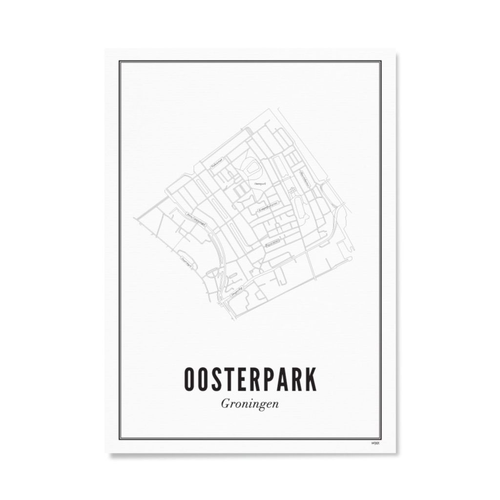 Affiches de Groningen - Oosterpark | WIJCK.