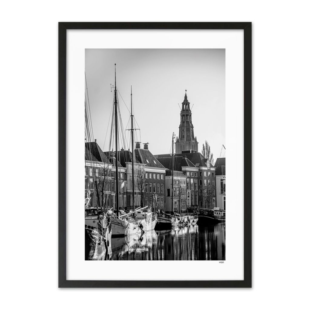 Poster von Groningen - Hoge der A | WIJCK.