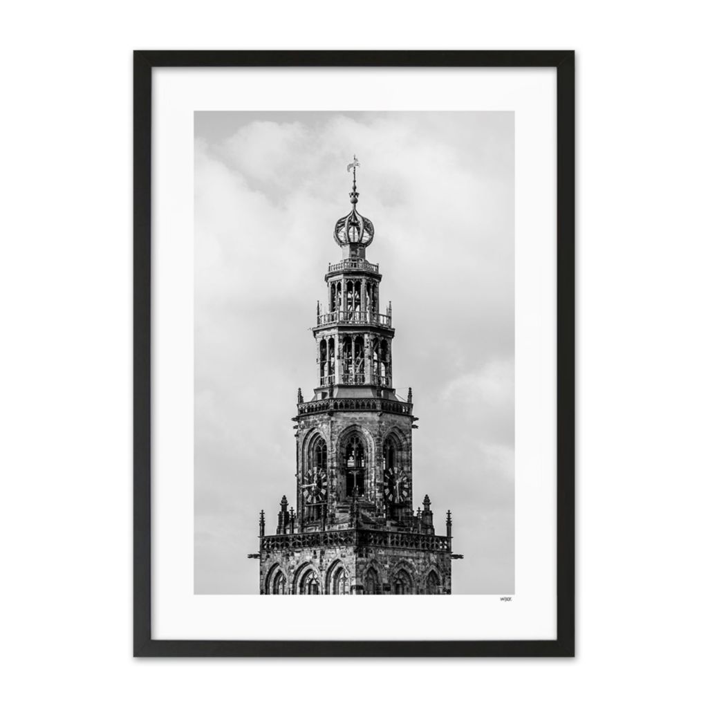 Poster van Groningen - Martinitoren | WIJCK.