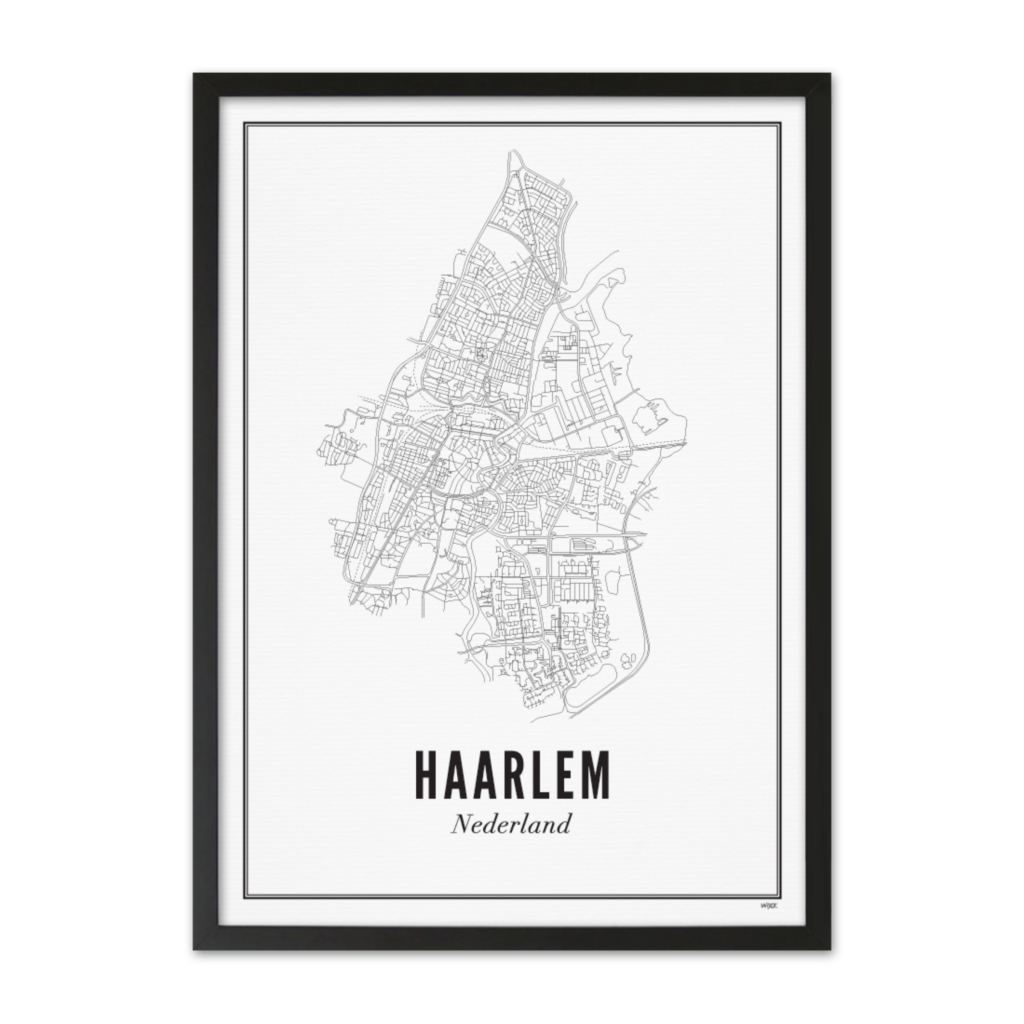 Poster van Haarlem - Stad | WIJCK. 