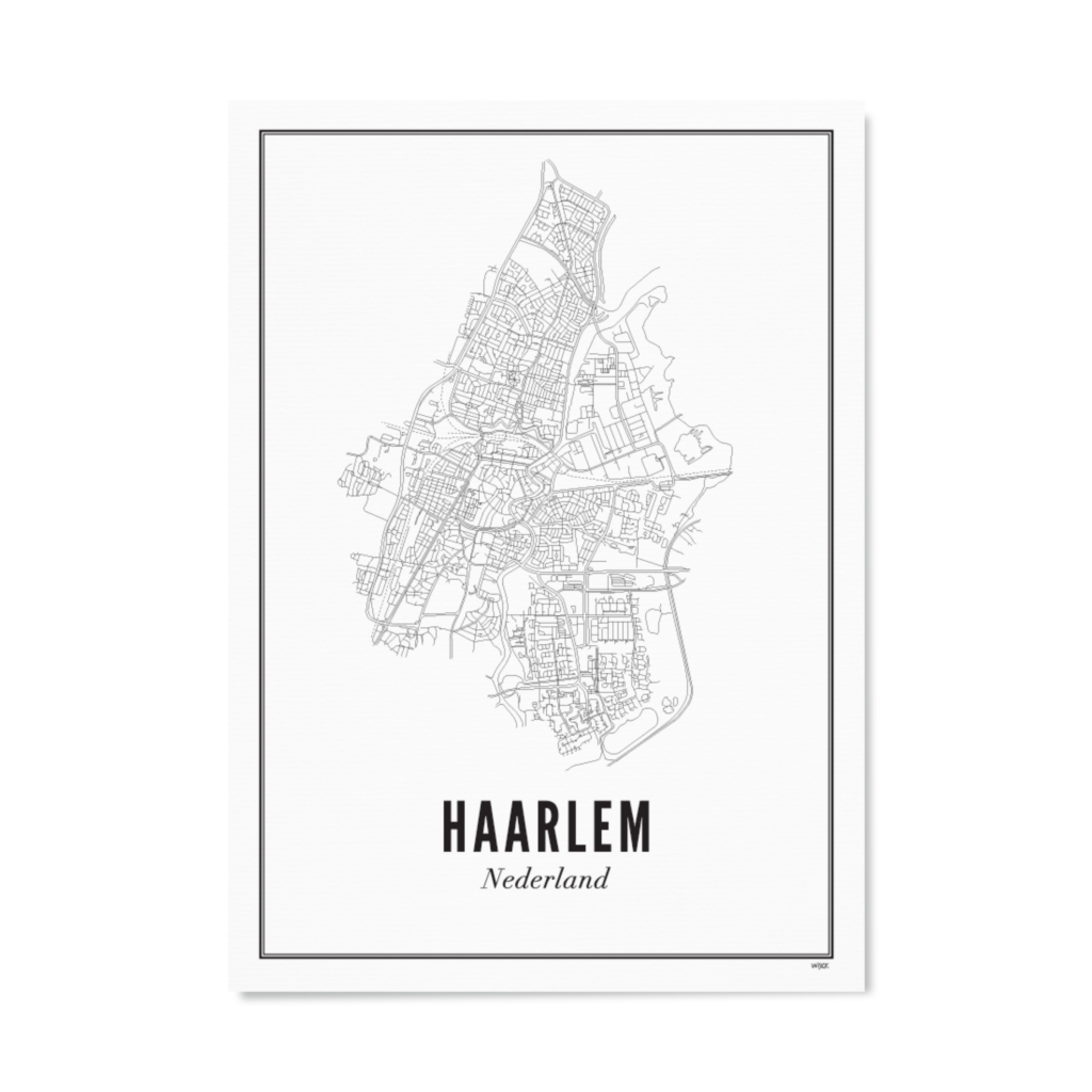 Poster van Haarlem - Stad | WIJCK. 