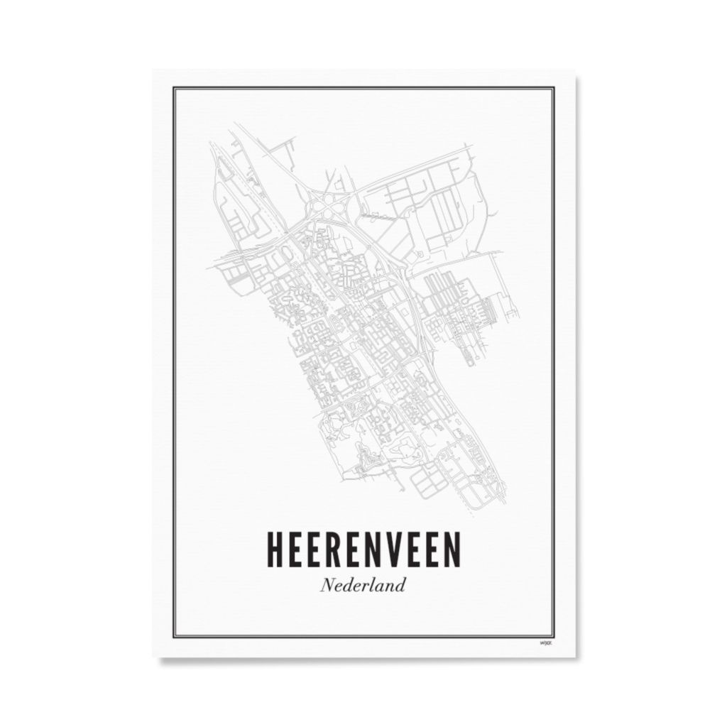 Affiches de Heerenveen - Ville | WIJCK.