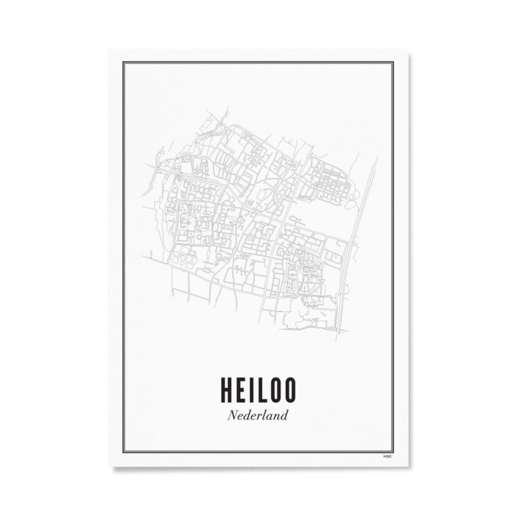Poster of Heiloo - City | WIJCK.