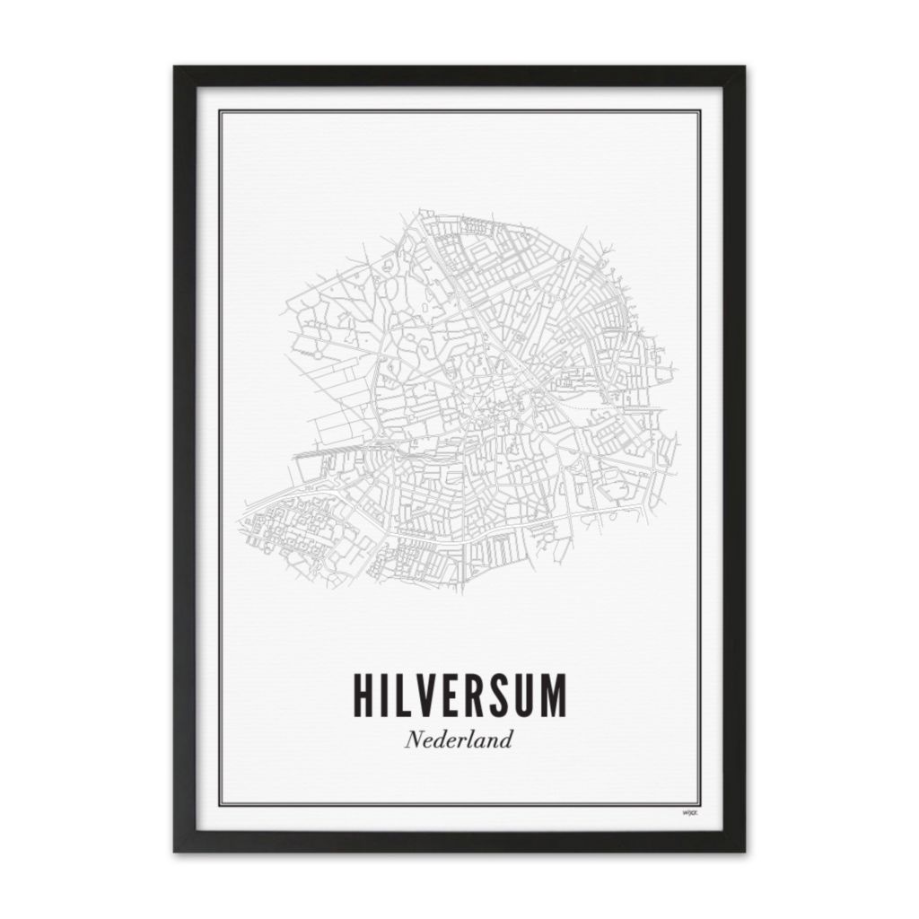 Poster of Hilversum - City | WIJCK.
