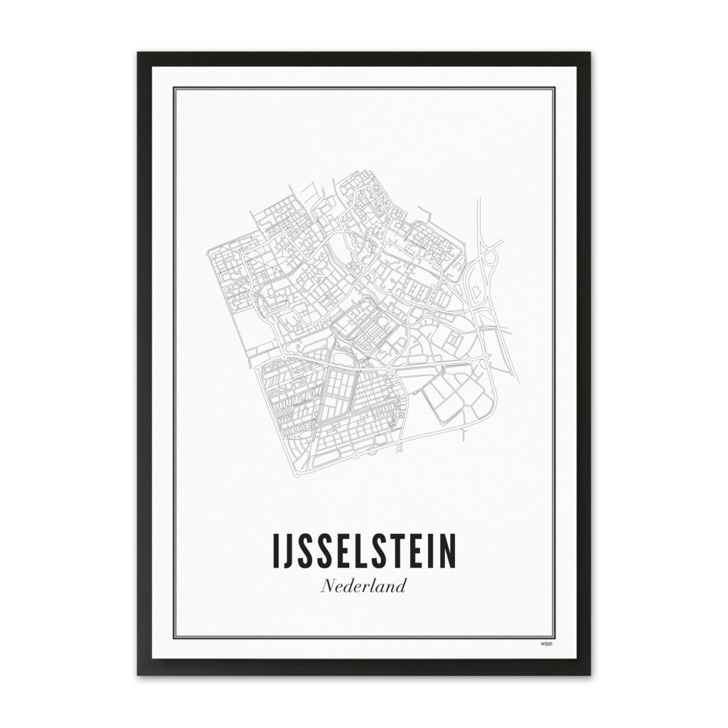 Poster von IJsselstein - Stadt | WIJCK.
