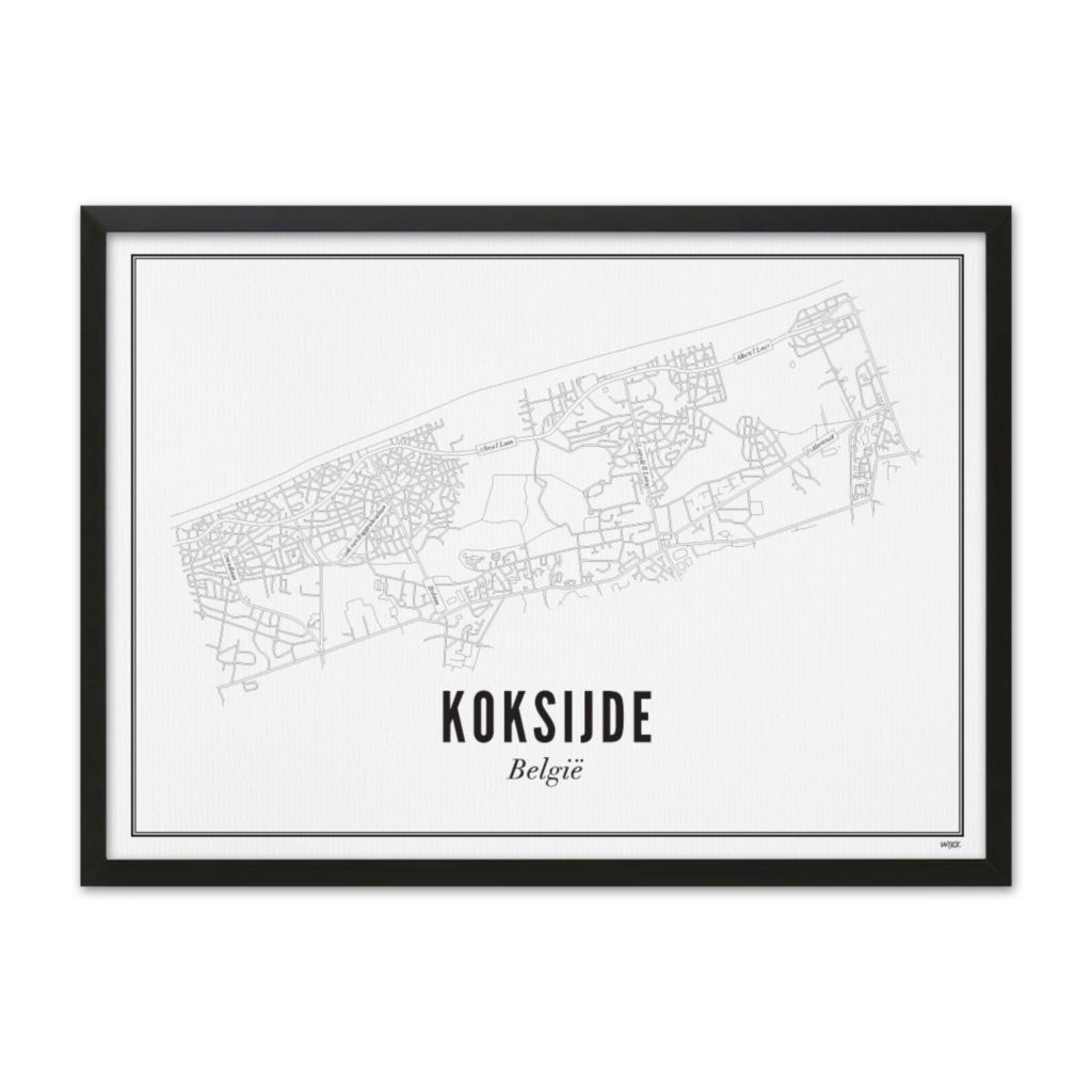 Poster of Koksijde - City | WIJCK.