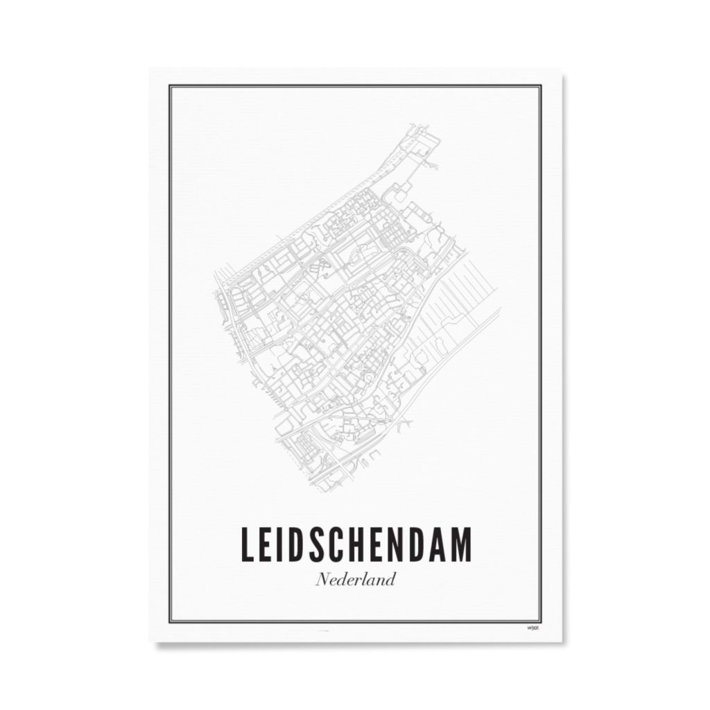 Poster of Leidschendam - City | WIJCK.