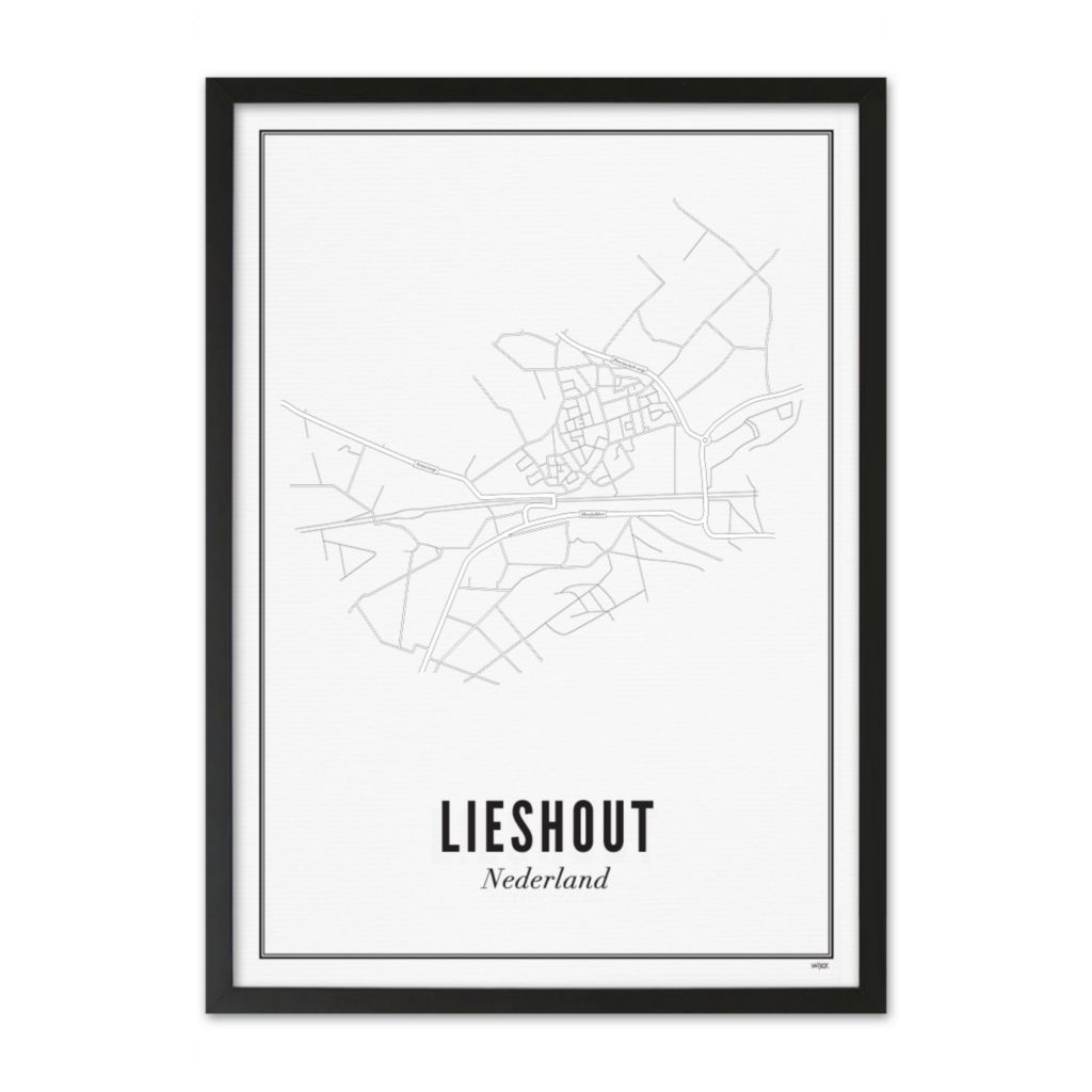 Poster van Lieshout - Stad | WIJCK. 
