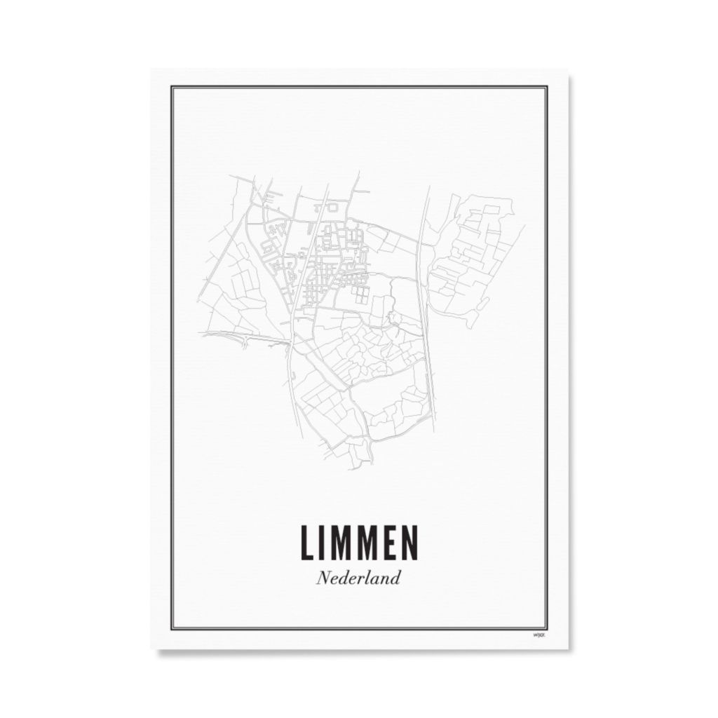 Poster von Limmen - Stadt | WIJCK.