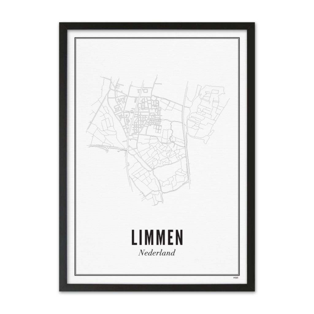 Poster von Limmen - Stadt | WIJCK.