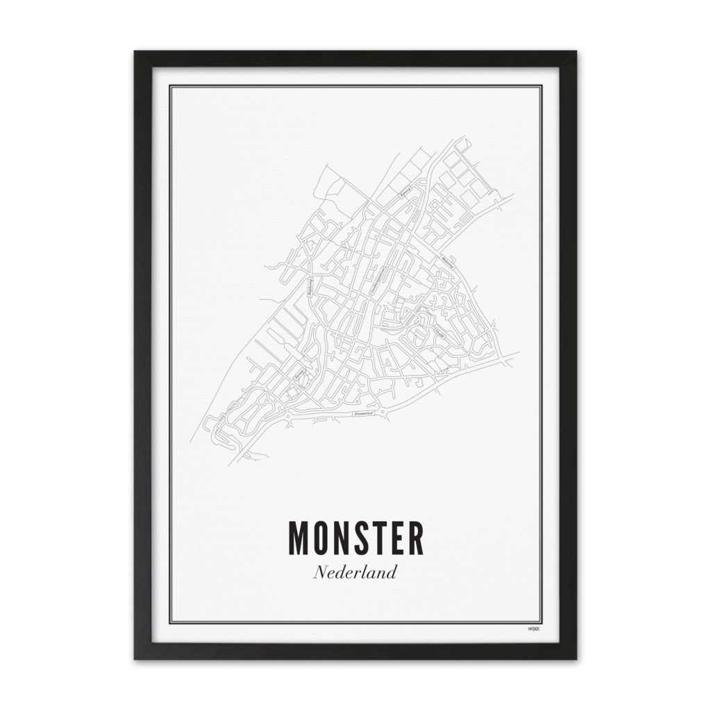 Poster of Monster - Stad | WIJCK.
