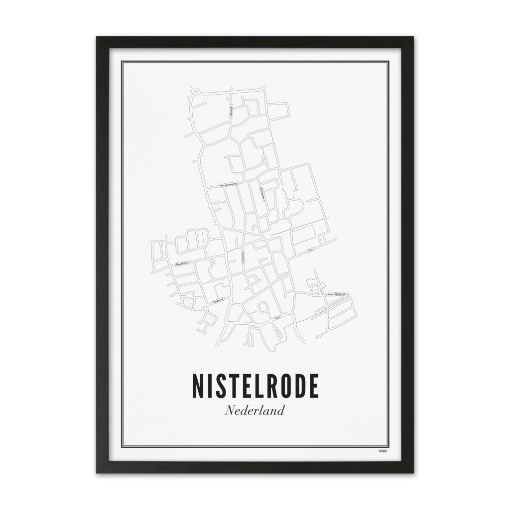 Poster of Nistelrode - City | WIJCK.