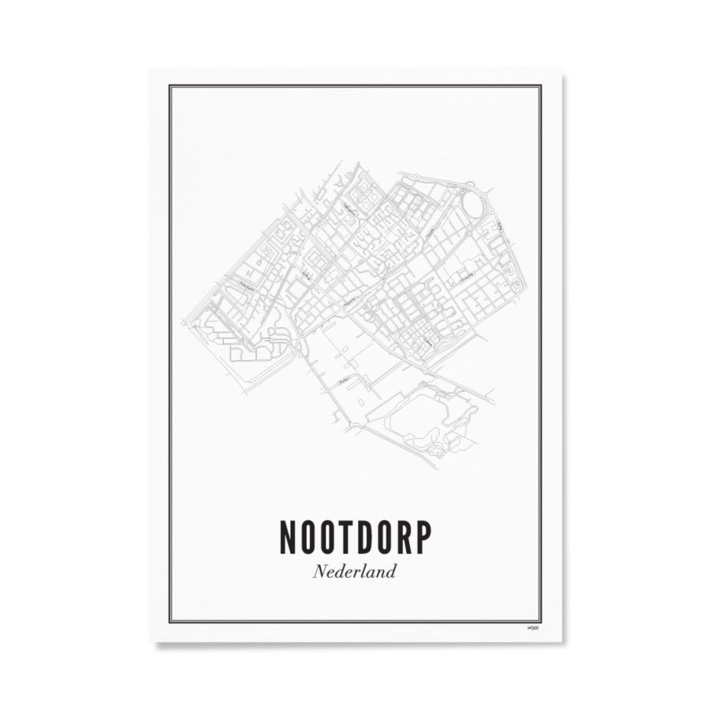 Poster of Nootdorp - City | WIJCK.
