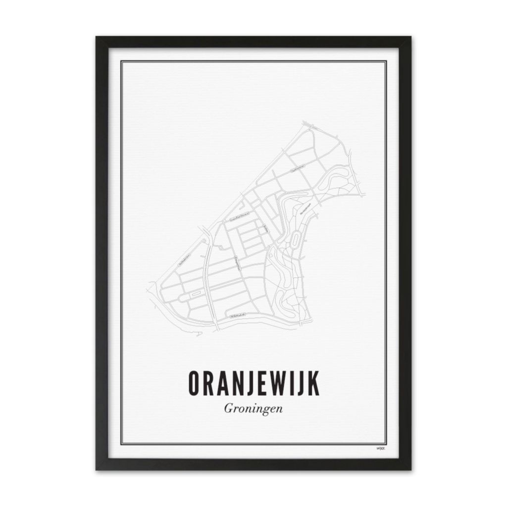 Affiches de Groningen - Oranjebuurt | WIJCK.