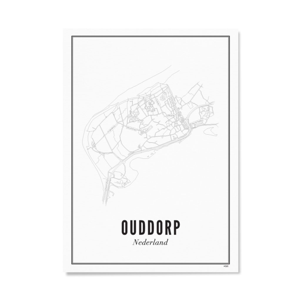 Poster of Ouddorp - Stad | WIJCK.