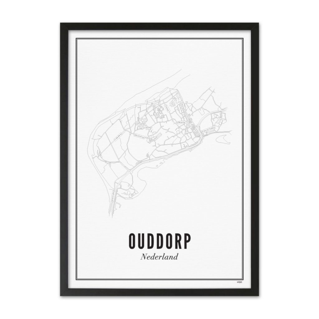 Poster of Ouddorp - Stad | WIJCK.