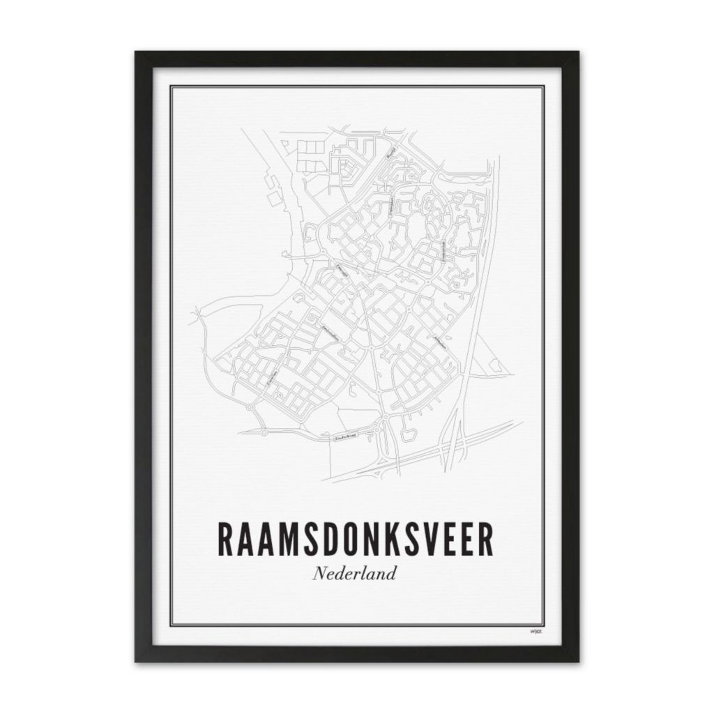 Affiches de Raamsdonksveer - Ville | WIJCK.
