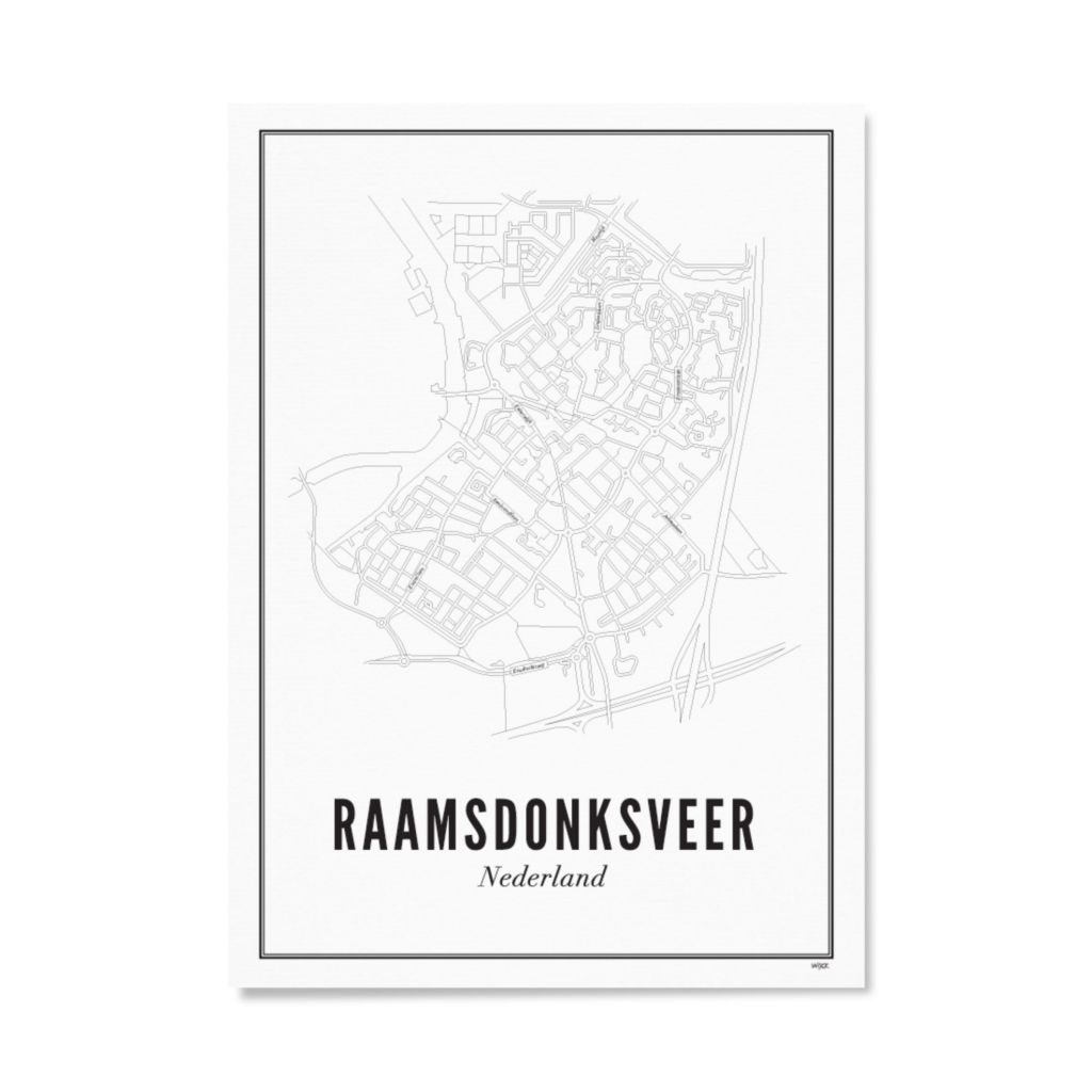 Affiches de Raamsdonksveer - Ville | WIJCK.