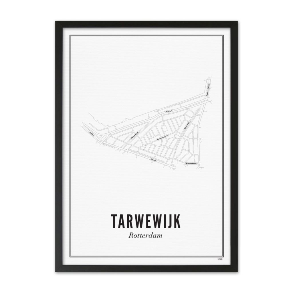 Affiches de Rotterdam - Tarwewijk | WIJCK.