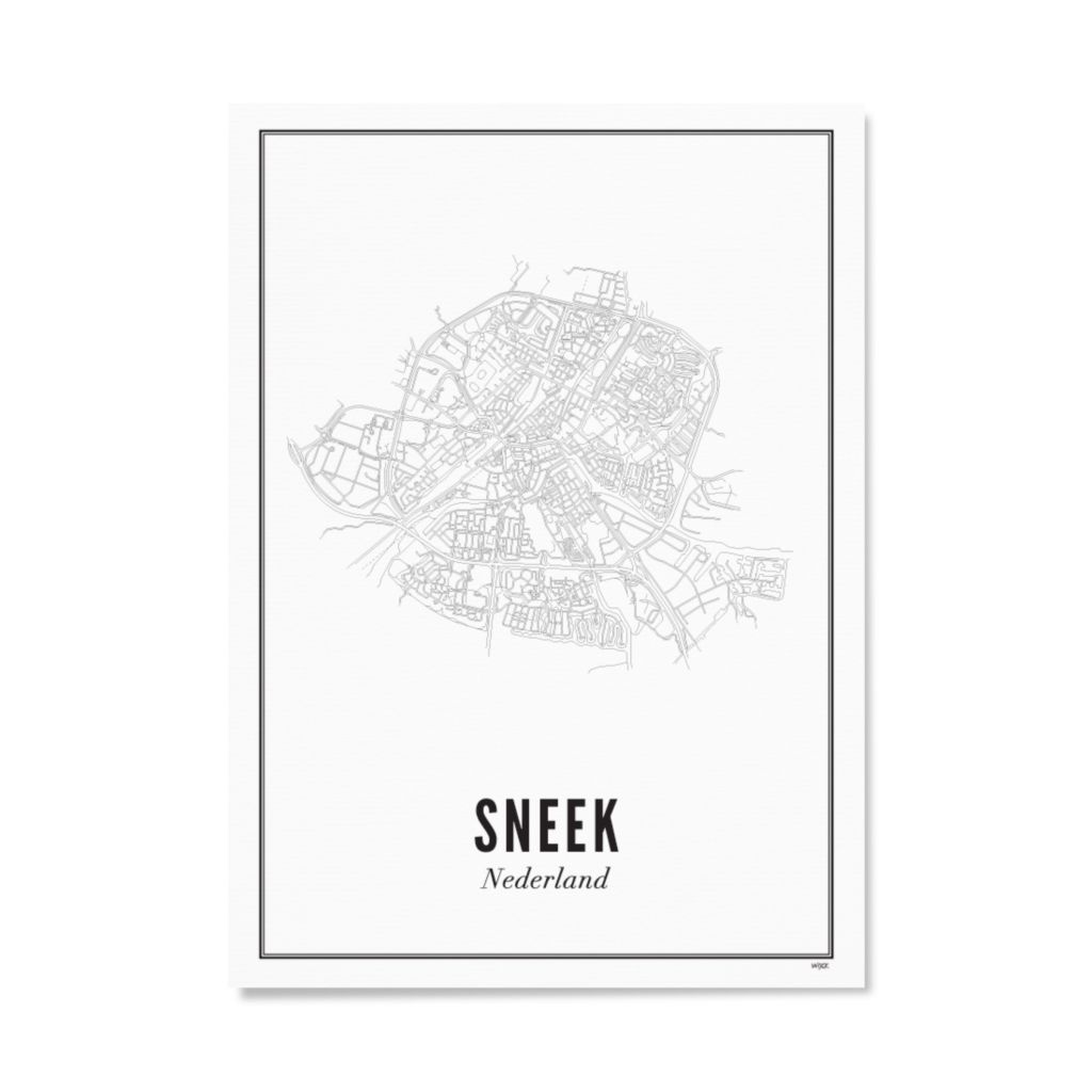 Affiches de Sneek - Ville | WIJCK.