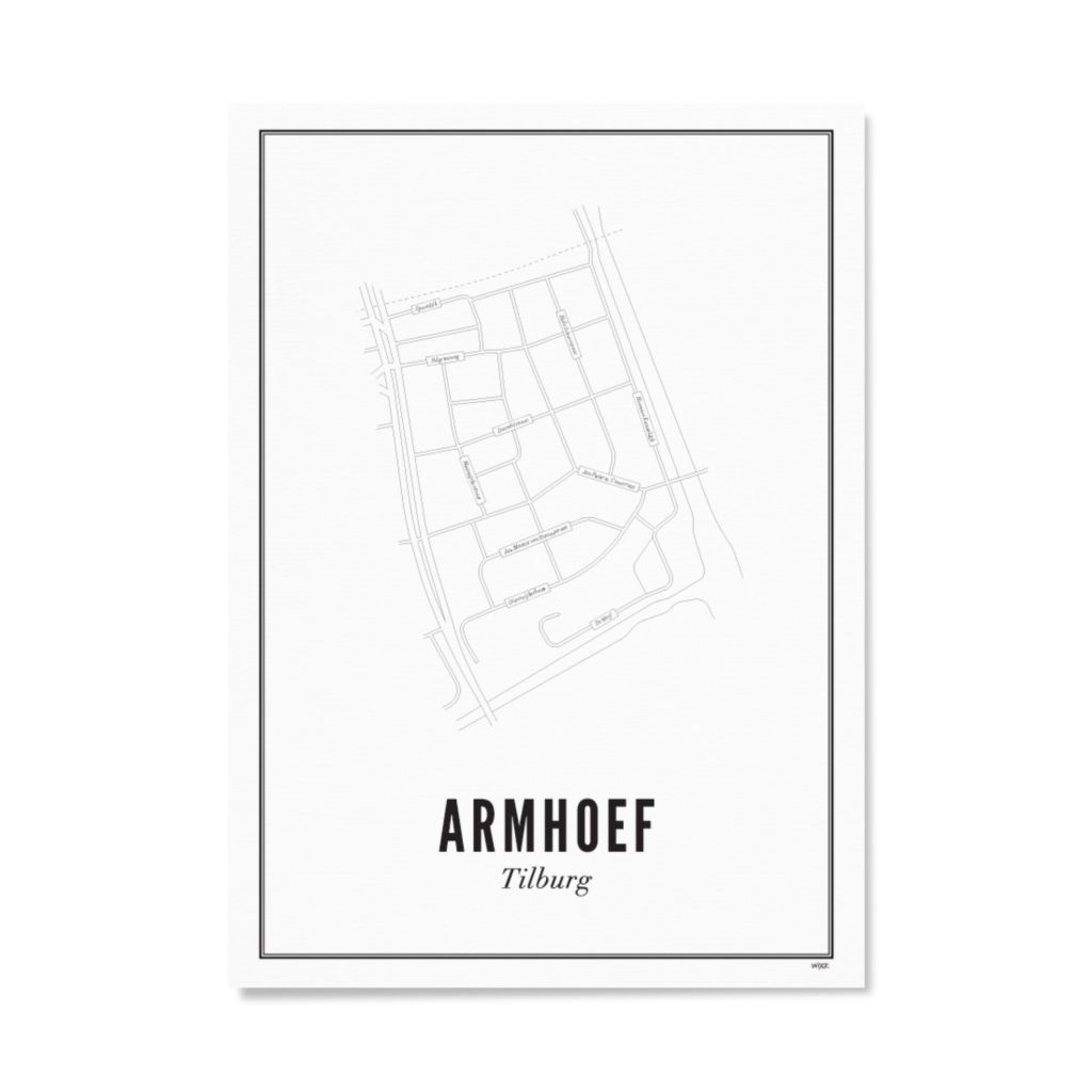 Affiches de Tilburg - Armhoef | WIJCK.