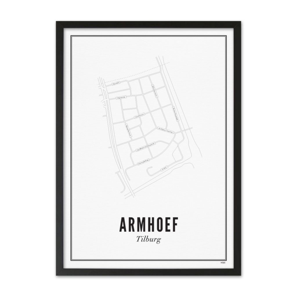 Affiches de Tilburg - Armhoef | WIJCK.