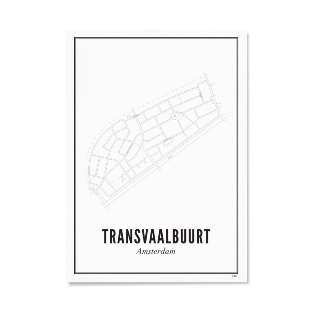 Affiches de Amsterdam - Transvaalbuurt | WIJCK.