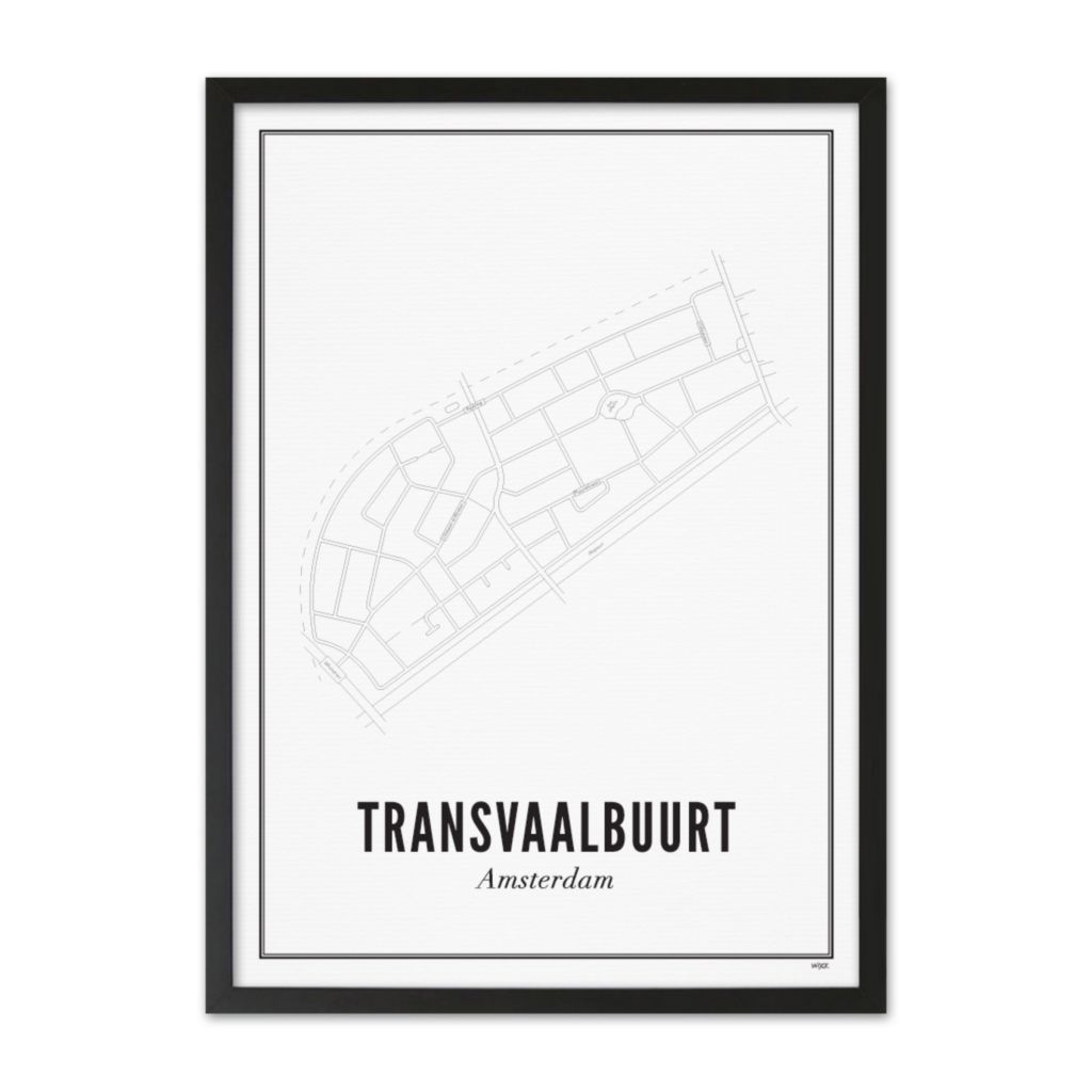 Affiches de Amsterdam - Transvaalbuurt | WIJCK.