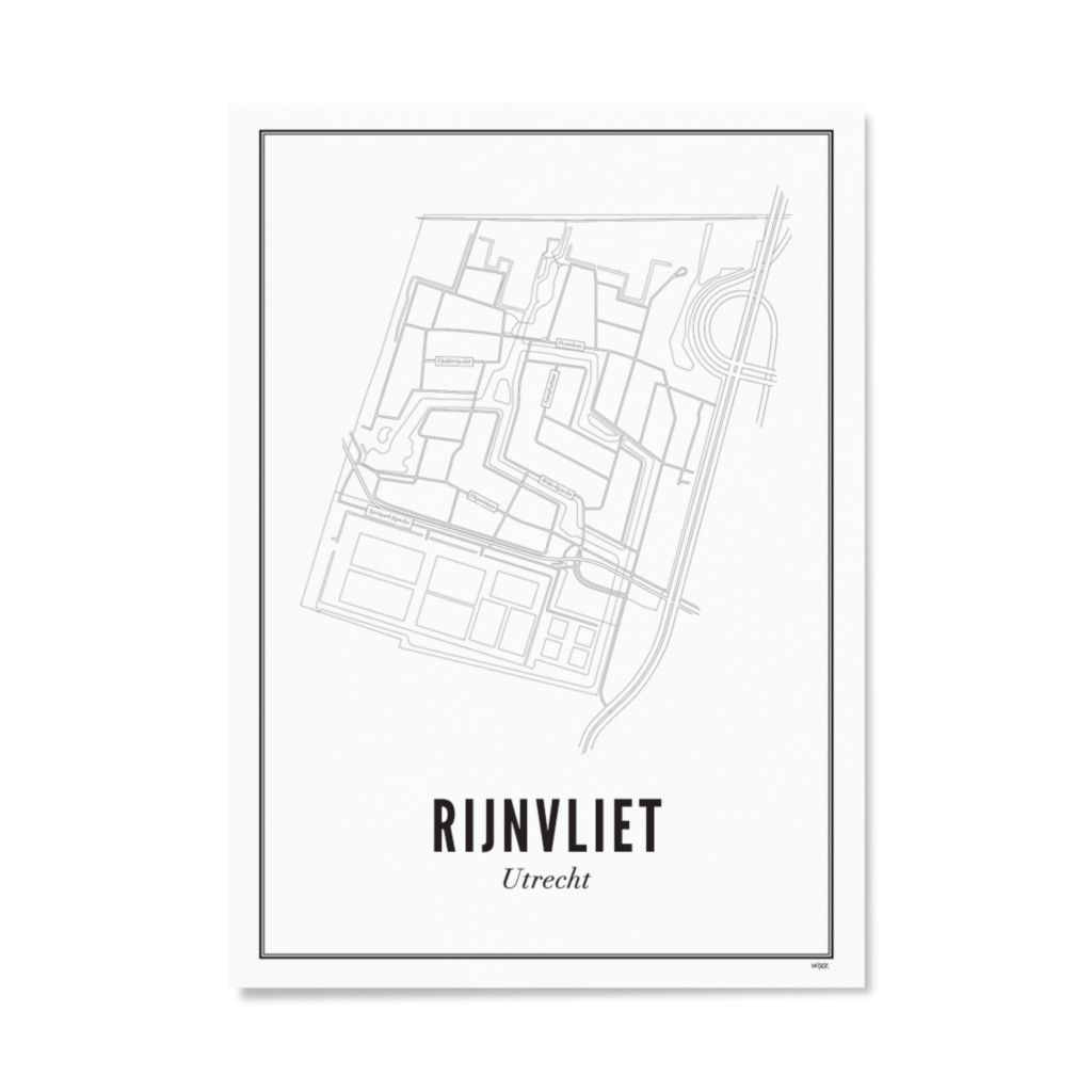 Affiches de Utrecht - Rijnvliet | WIJCK.