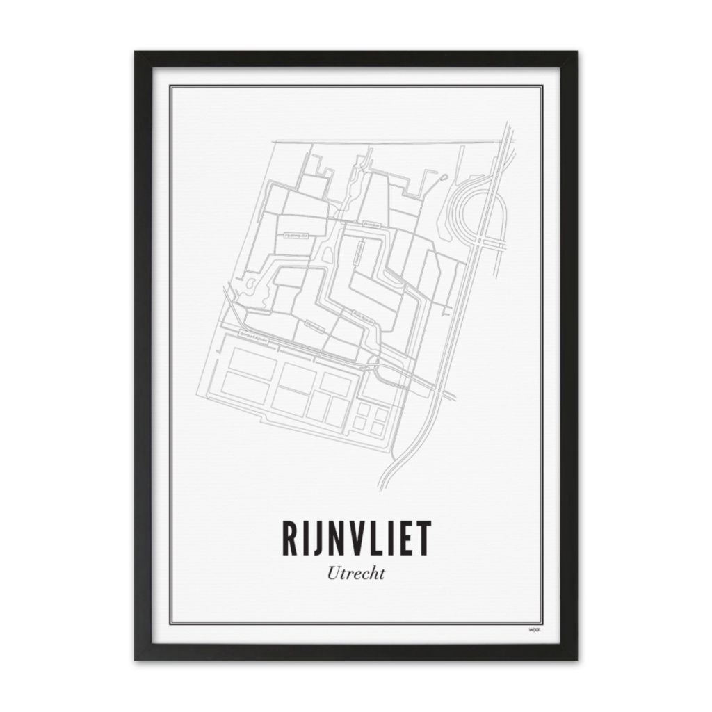 Affiches de Utrecht - Rijnvliet | WIJCK.