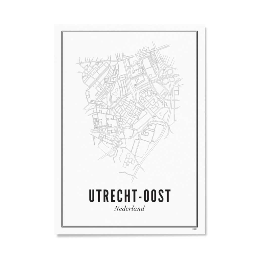 Affiches de Utrecht - oost | WIJCK.