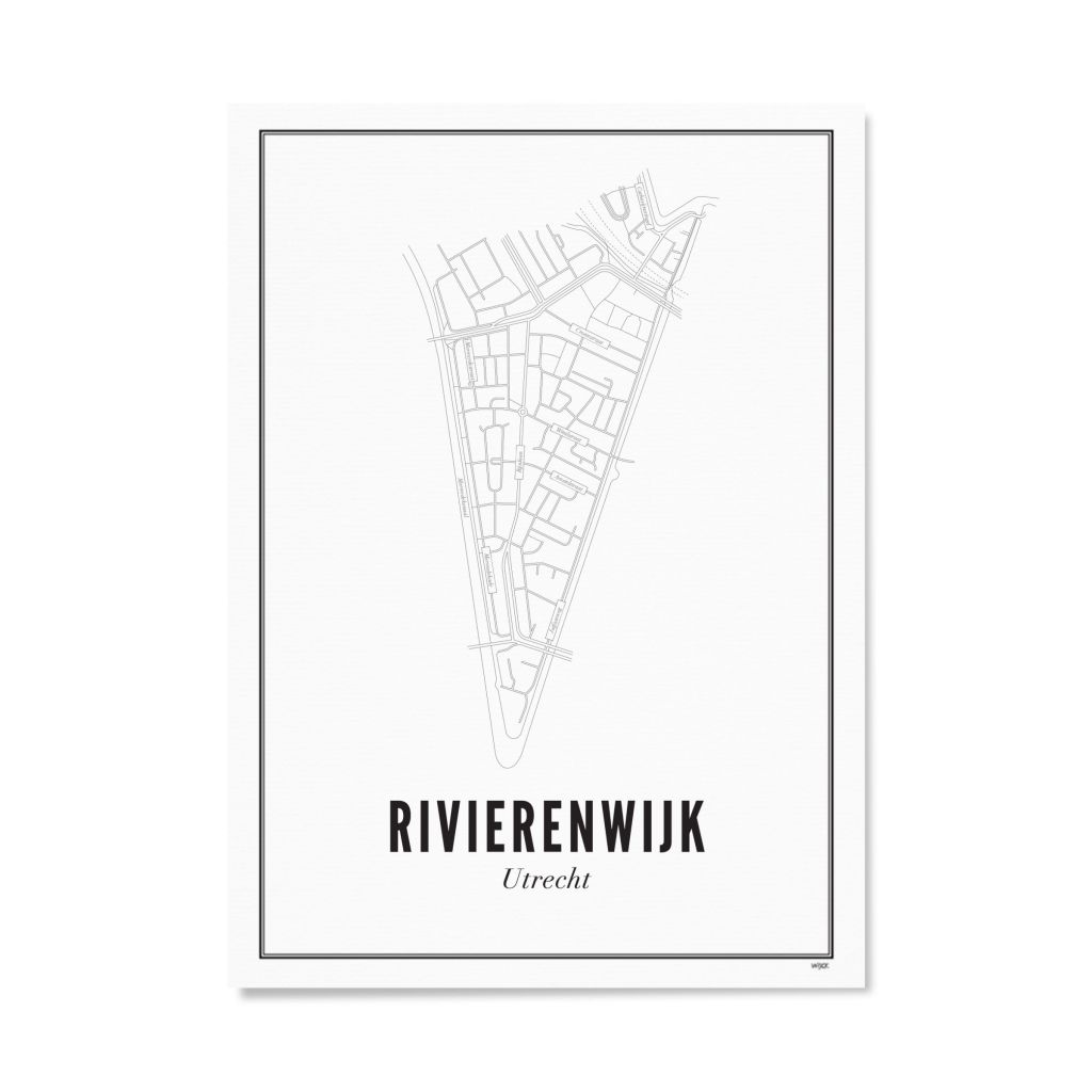 Affiches de Utrecht - Rivierenwijk | WIJCK.