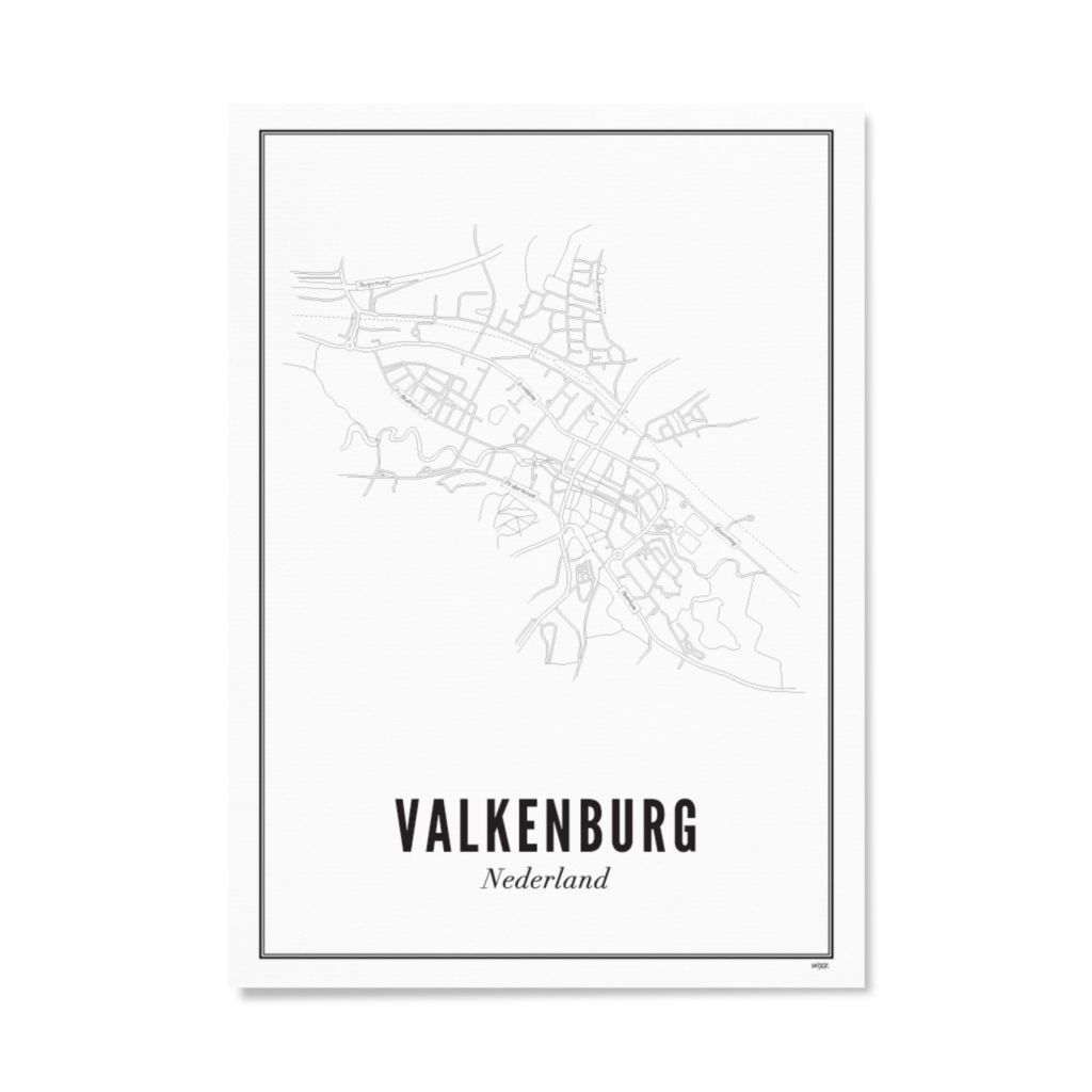 Poster von Valkenburg - Stad | WIJCK.