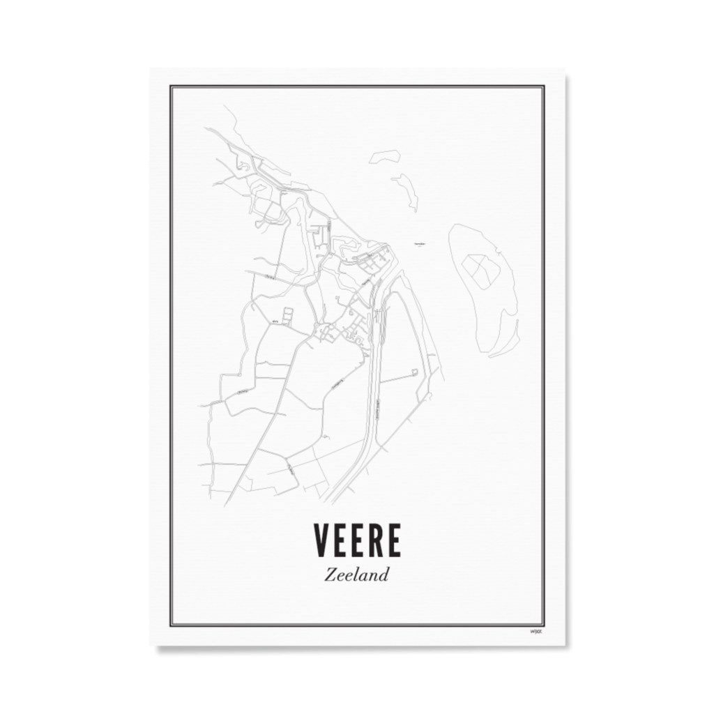 Poster of Veere - City | WIJCK.