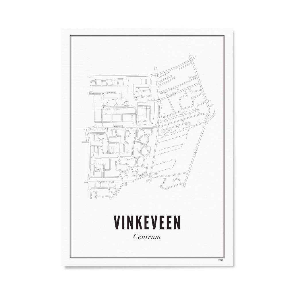 Poster von Zentrum - Vinkeveen | WIJCK.
