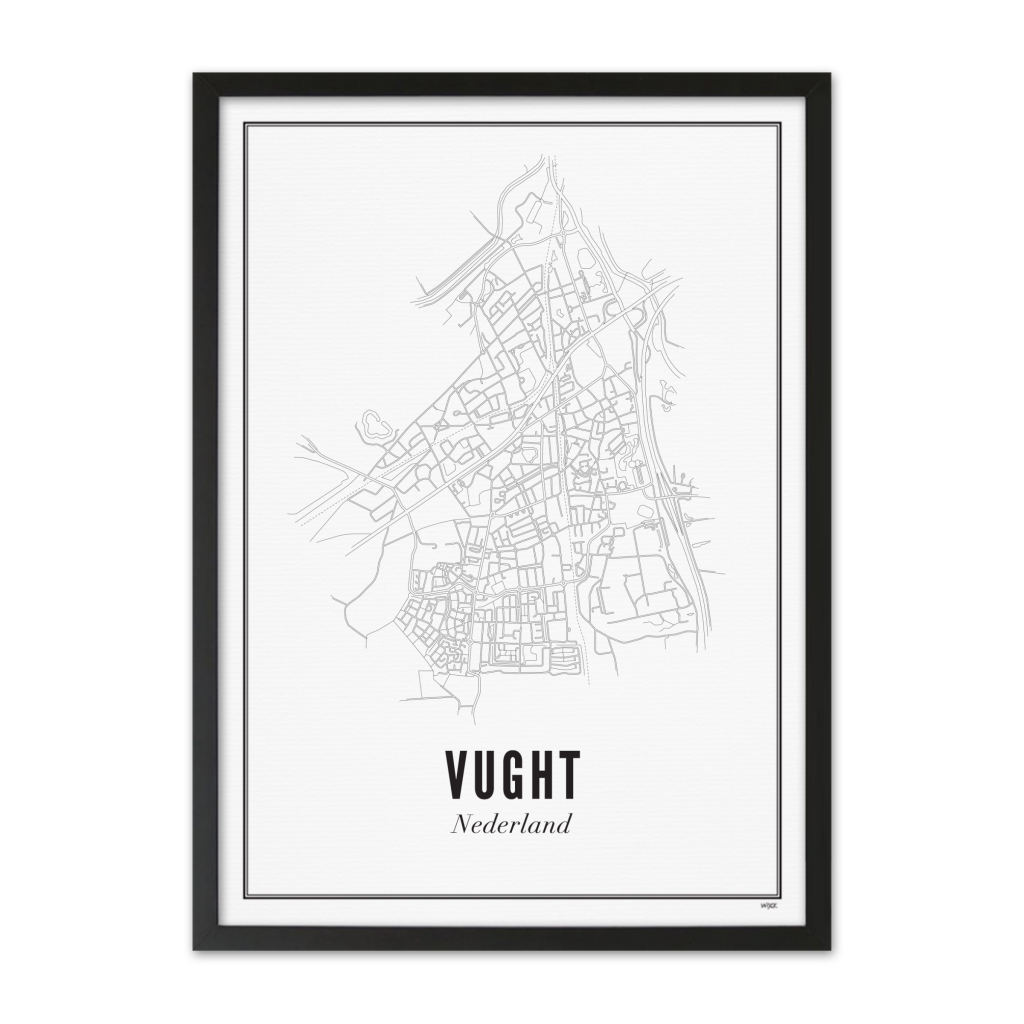 Poster von Vught - Stadt | WIJCK.