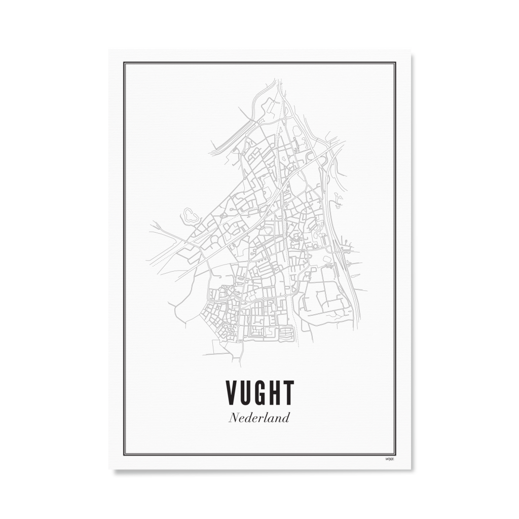 Poster von Vught - Stadt | WIJCK.