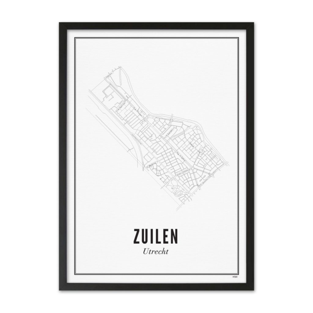 Poster van Utrecht - Zuilen | WIJCK. 