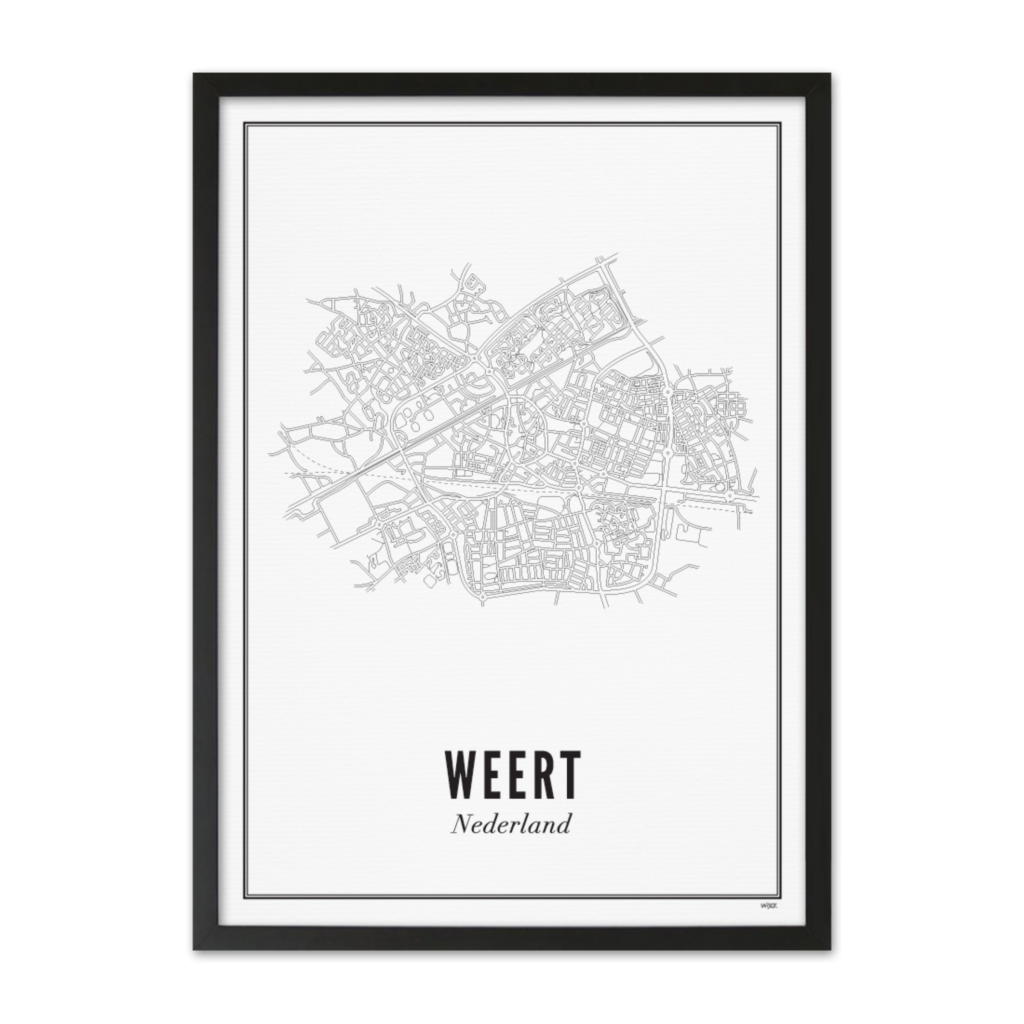 Poster van Weert - Stad | WIJCK. 