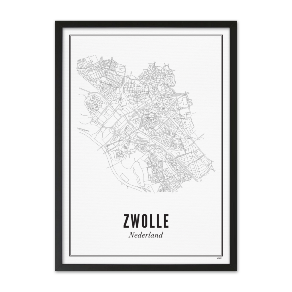 Poster of Zwolle - City | WIJCK.