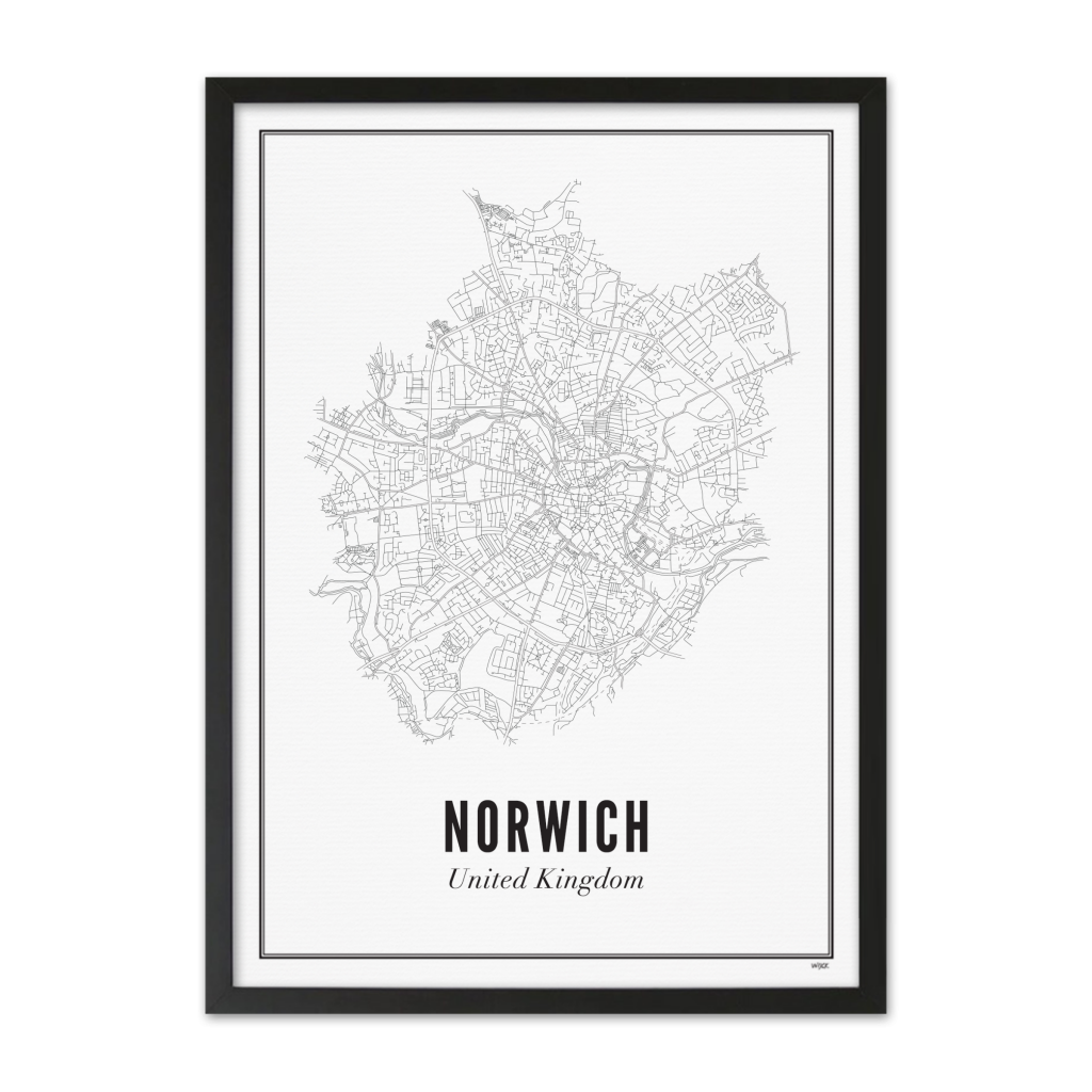 Affiches de Norwich - Ville | WIJCK.