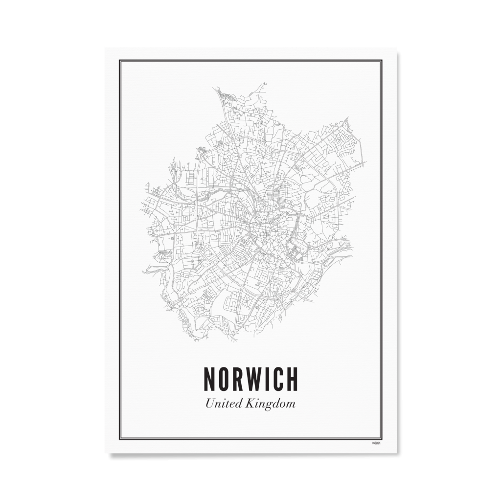 Affiches de Norwich - Ville | WIJCK.