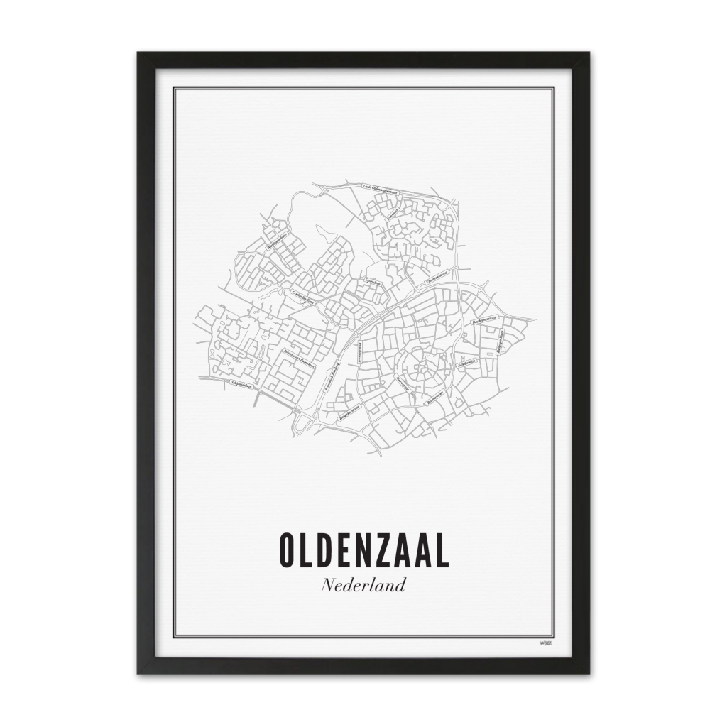 Poster von Oldenzaal - Zentrum | WIJCK.