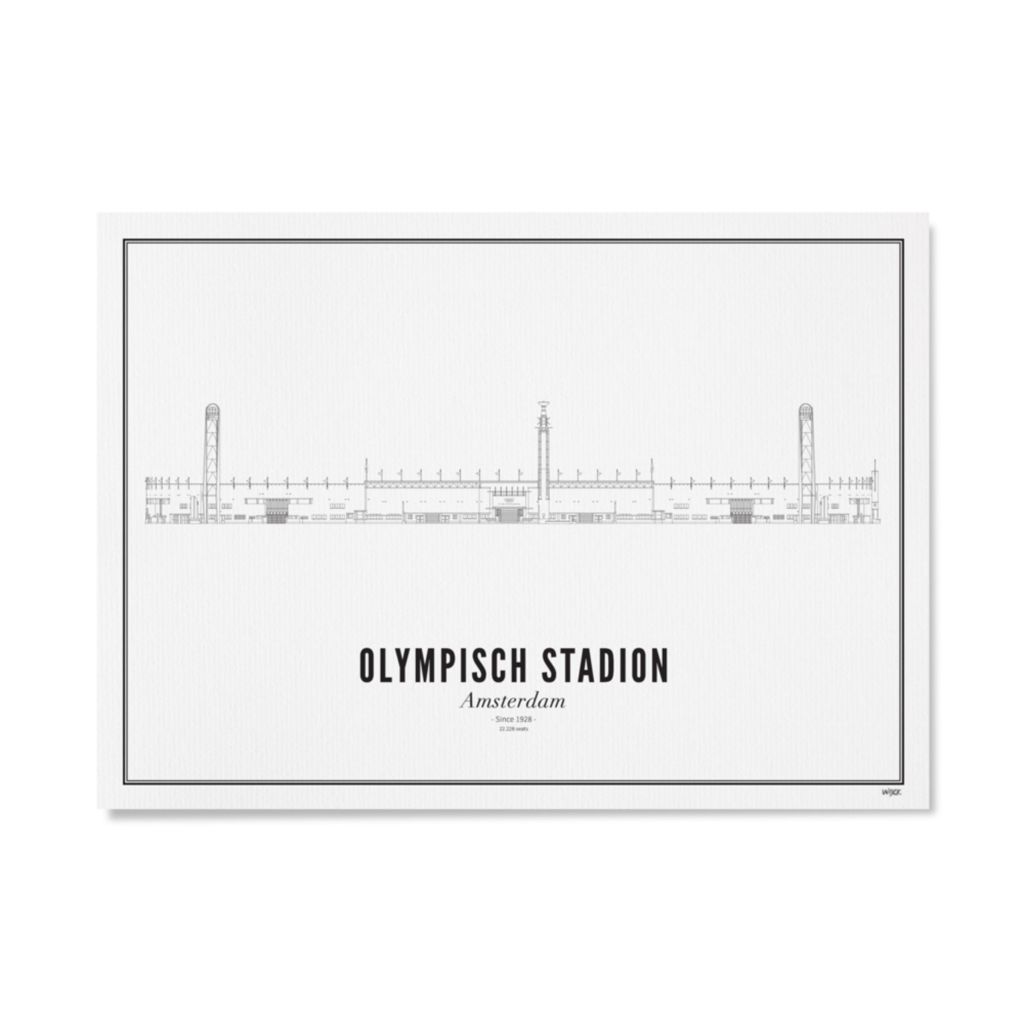 Poster van Olympisch Stadion | WIJCK. 