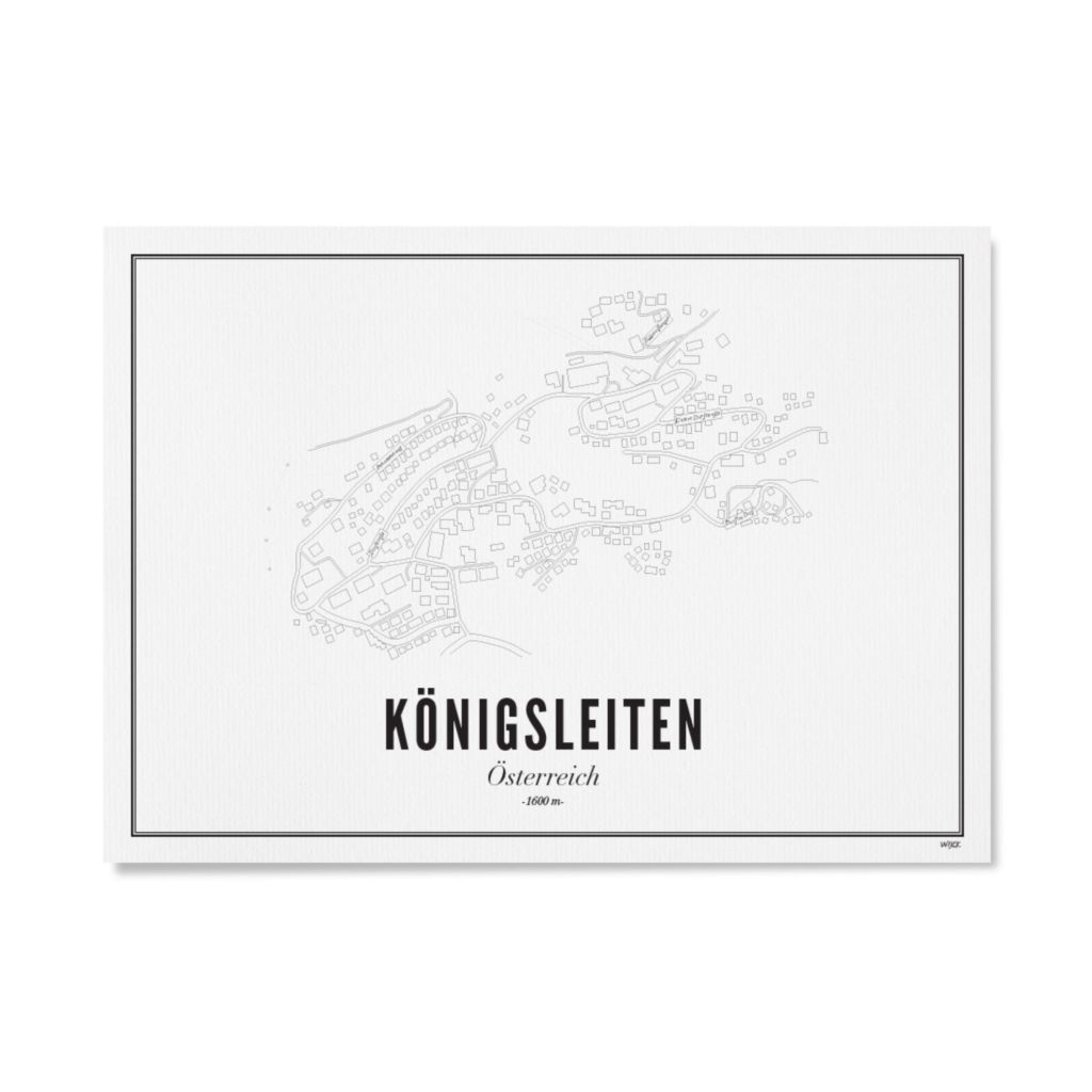 Poster von Königsleiten | WIJCK.