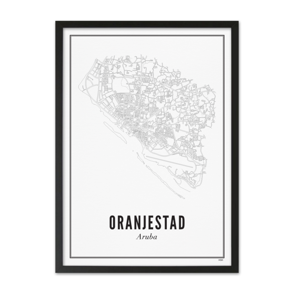 Affiches de Aruba - Oranjestad | WIJCK.