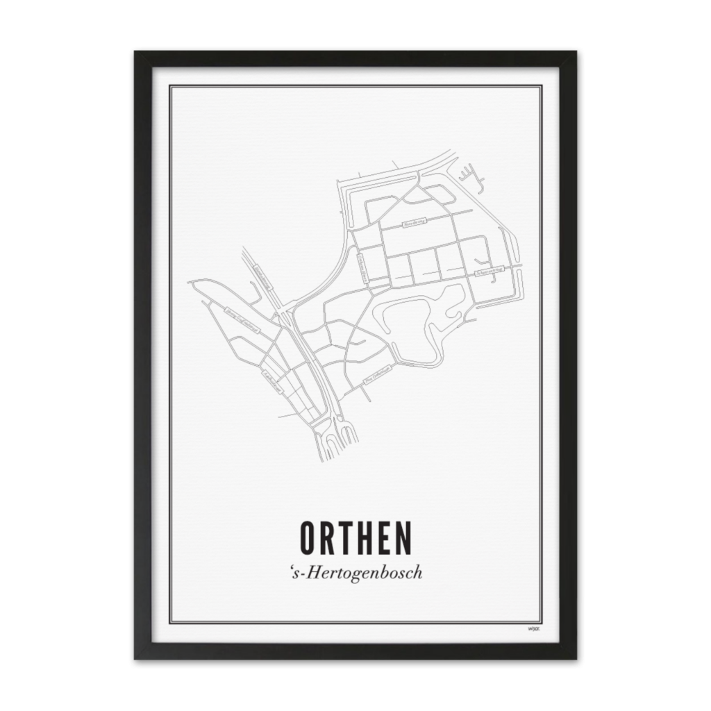 Affiches de 's Hertogenbosch - Orthen | WIJCK.