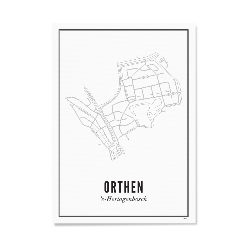 Affiches de 's Hertogenbosch - Orthen | WIJCK.
